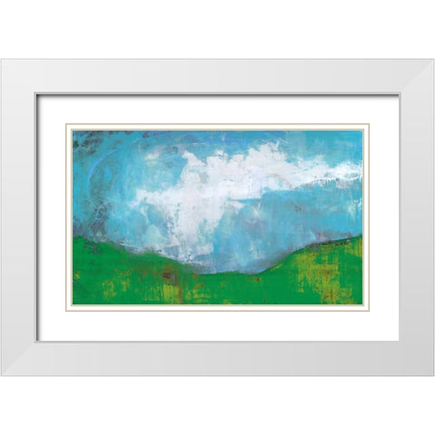 Seeking Wisdom II White Modern Wood Framed Art Print with Double Matting by Suderman, Karen