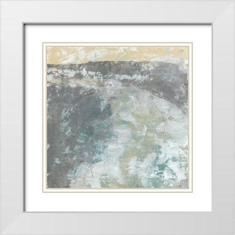 Pensive Neutrals I White Modern Wood Framed Art Print with Double Matting by Suderman, Karen