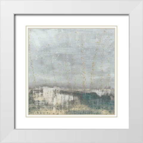 Pensive Neutrals IV White Modern Wood Framed Art Print with Double Matting by Suderman, Karen