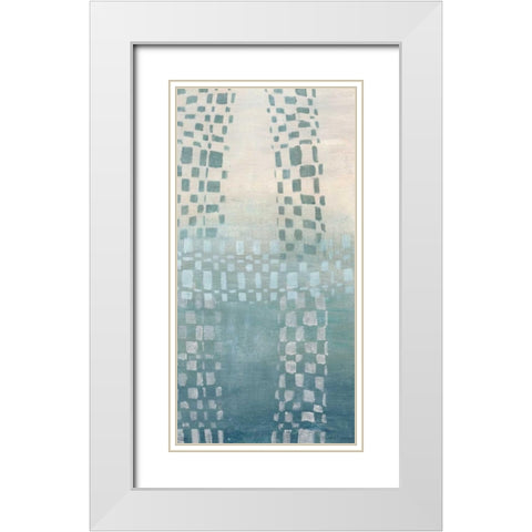 Beyond Atlantic II White Modern Wood Framed Art Print with Double Matting by Lam, Vanna