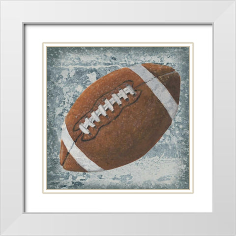 Grunge Sporting II White Modern Wood Framed Art Print with Double Matting by Studio W