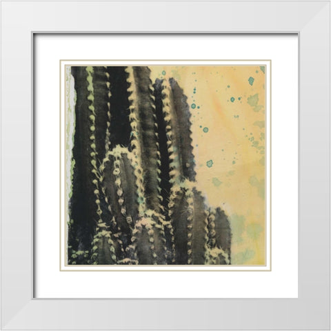 Desert Dreams IV White Modern Wood Framed Art Print with Double Matting by McCavitt, Naomi