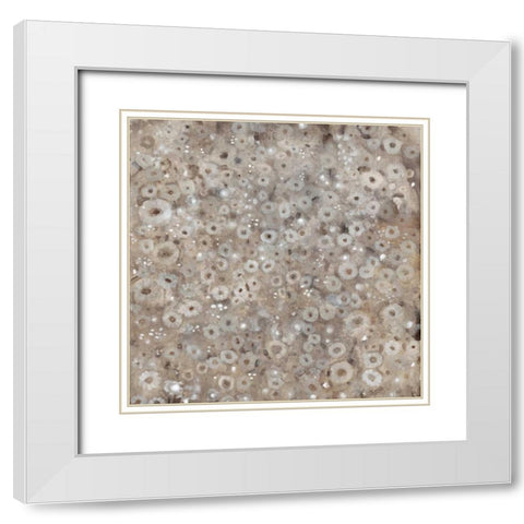 Multiplicity I White Modern Wood Framed Art Print with Double Matting by OToole, Tim