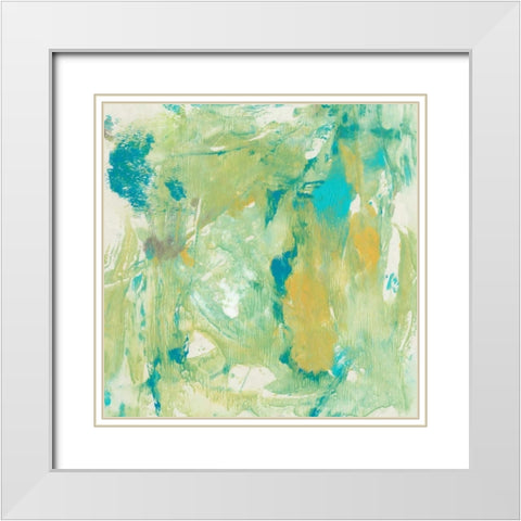 World Wind II White Modern Wood Framed Art Print with Double Matting by OToole, Tim