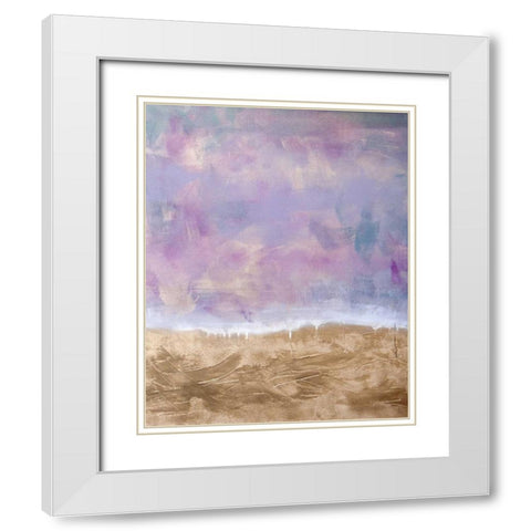 Exotic Traveller II White Modern Wood Framed Art Print with Double Matting by Contacessi, Julia