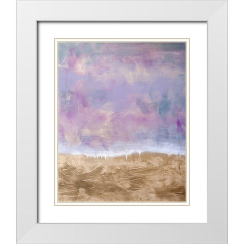 Exotic Traveller II White Modern Wood Framed Art Print with Double Matting by Contacessi, Julia