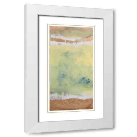 Salt and Sandstone I White Modern Wood Framed Art Print with Double Matting by Contacessi, Julia
