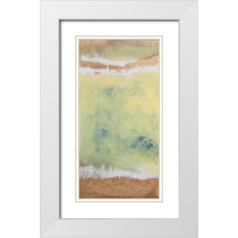 Salt and Sandstone I White Modern Wood Framed Art Print with Double Matting by Contacessi, Julia