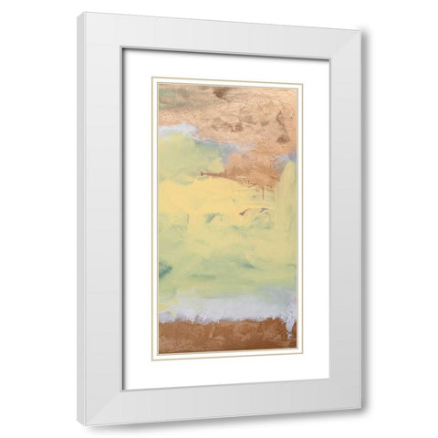 Salt and Sandstone II White Modern Wood Framed Art Print with Double Matting by Contacessi, Julia
