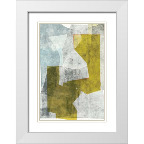 Tower White Modern Wood Framed Art Print with Double Matting by Delamater, Rob