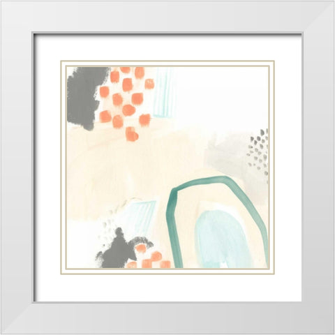 Chromatic Inference IV White Modern Wood Framed Art Print with Double Matting by Vess, June Erica
