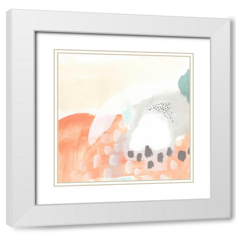Chromatic Inference V White Modern Wood Framed Art Print with Double Matting by Vess, June Erica
