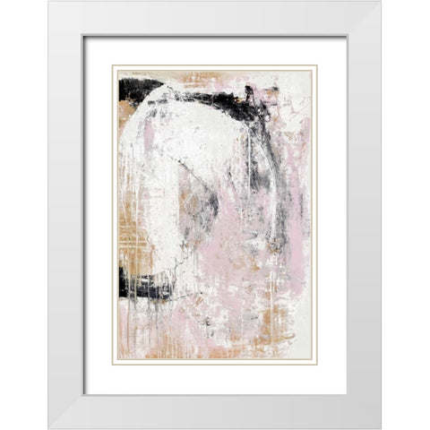 Washed Secrets White Modern Wood Framed Art Print with Double Matting by Ashley, Erin