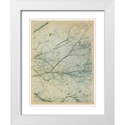 Leave it Behind I White Modern Wood Framed Art Print with Double Matting by Jorgensen, Jennifer