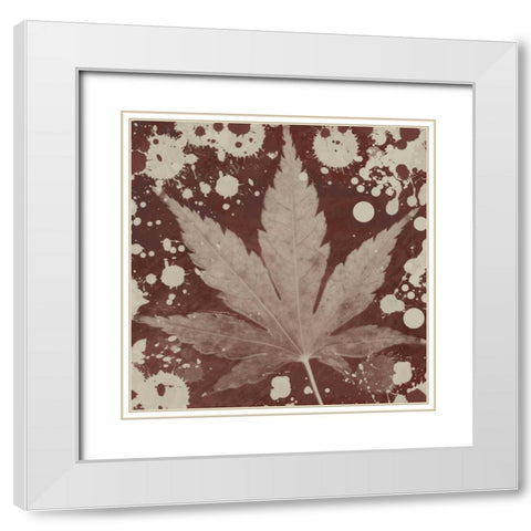 Botany Expressions IV White Modern Wood Framed Art Print with Double Matting by Orlov, Irena