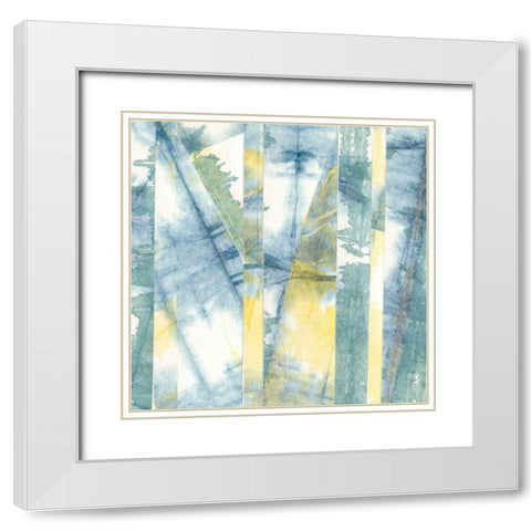 Down East II White Modern Wood Framed Art Print with Double Matting by Stramel, Renee W.