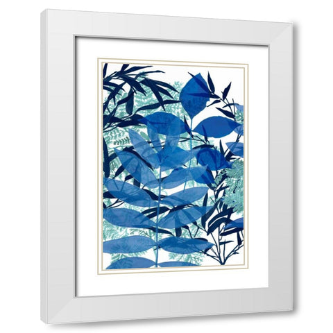 Morning Dew I White Modern Wood Framed Art Print with Double Matting by McCavitt, Naomi