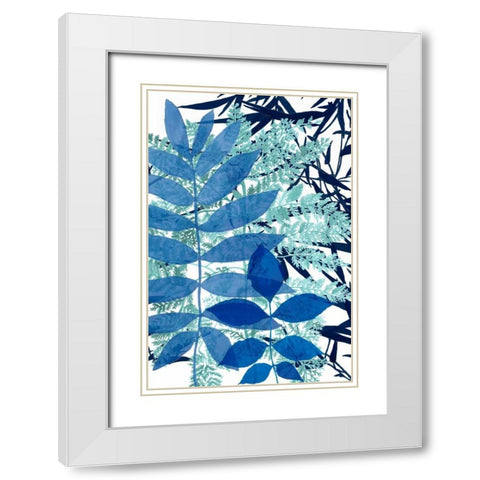 Morning Dew II White Modern Wood Framed Art Print with Double Matting by McCavitt, Naomi