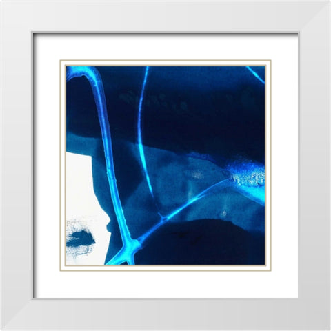 Tidal Atmosphere II White Modern Wood Framed Art Print with Double Matting by Jasper, Sisa