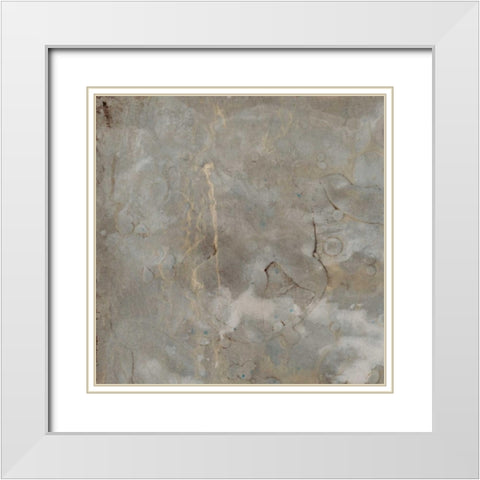 Celestial Dream II White Modern Wood Framed Art Print with Double Matting by Stramel, Renee W.
