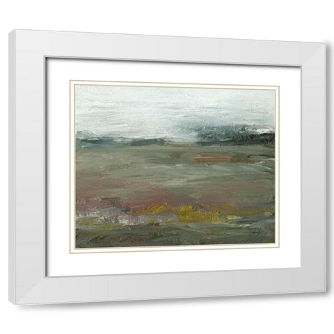 View at Dusk White Modern Wood Framed Art Print with Double Matting by Gordon, Sharon
