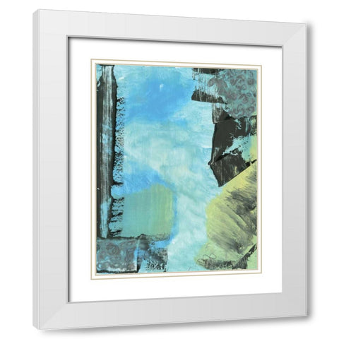 Avenue III White Modern Wood Framed Art Print with Double Matting by Gordon, Sharon