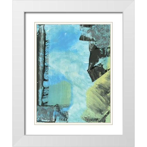 Avenue III White Modern Wood Framed Art Print with Double Matting by Gordon, Sharon
