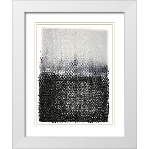 Alabaster II White Modern Wood Framed Art Print with Double Matting by Guthrie, Jenna