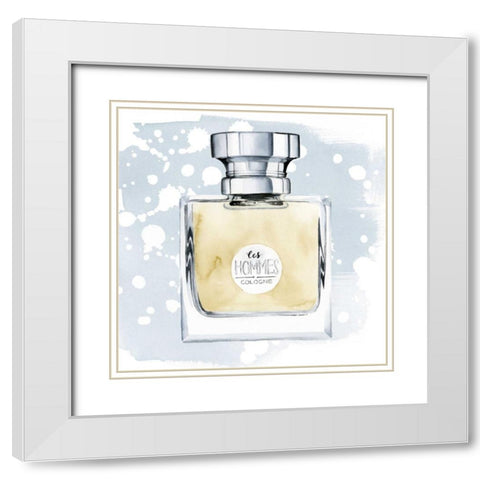 Parfum II White Modern Wood Framed Art Print with Double Matting by Popp, Grace