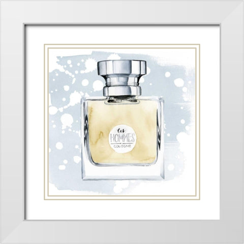 Parfum II White Modern Wood Framed Art Print with Double Matting by Popp, Grace