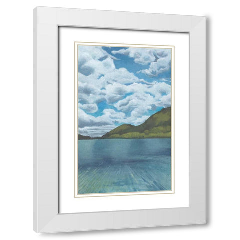 North Adams I White Modern Wood Framed Art Print with Double Matting by Popp, Grace