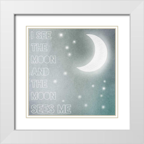 Inspired Youth I White Modern Wood Framed Art Print with Double Matting by Popp, Grace