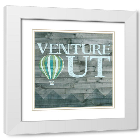 Inspired Youth IV White Modern Wood Framed Art Print with Double Matting by Popp, Grace