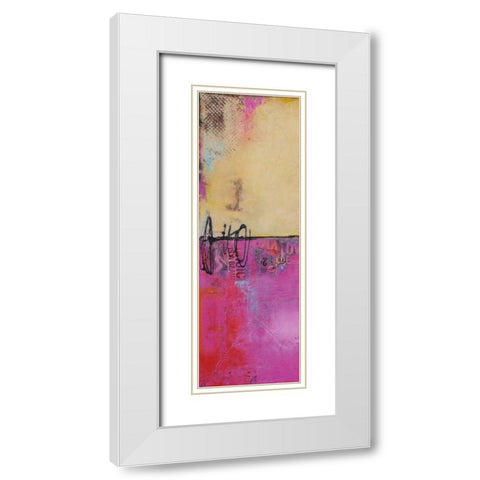 2-Up Urban Poetry I White Modern Wood Framed Art Print with Double Matting by Ashley, Erin
