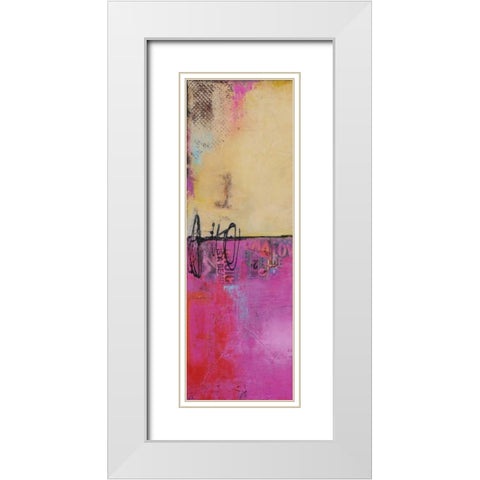 2-Up Urban Poetry I White Modern Wood Framed Art Print with Double Matting by Ashley, Erin