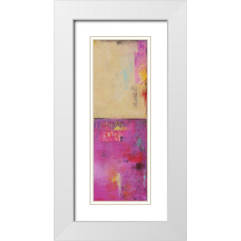 2-Up Urban Poetry II White Modern Wood Framed Art Print with Double Matting by Ashley, Erin