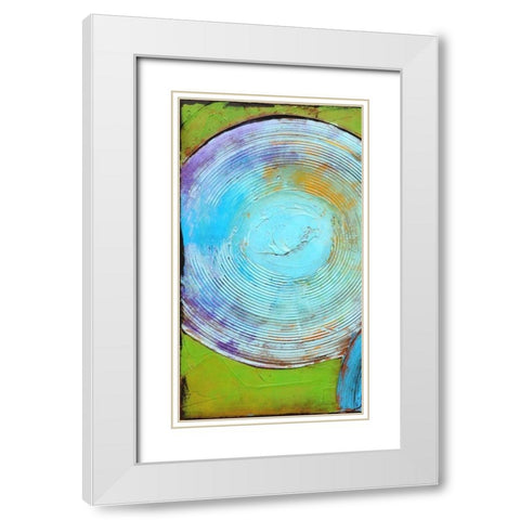 Spring Congo I White Modern Wood Framed Art Print with Double Matting by Ashley, Erin