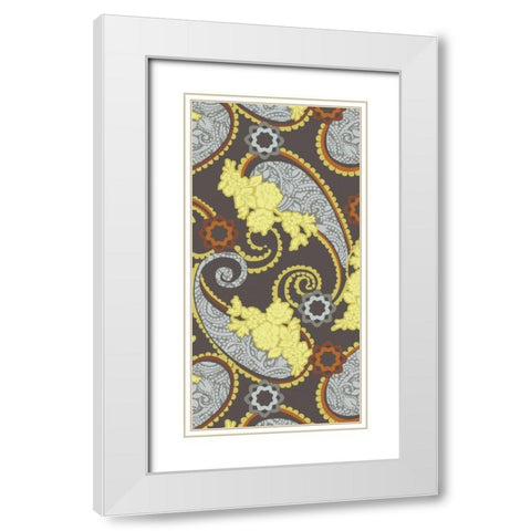 Sheer Romance Lace I White Modern Wood Framed Art Print with Double Matting by Hoffman, Katia