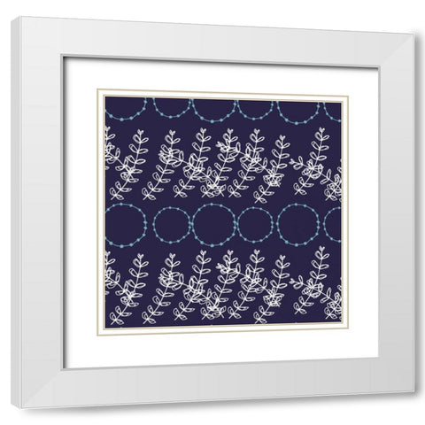 Kerela Wedding VIII White Modern Wood Framed Art Print with Double Matting by Benyon, Ali