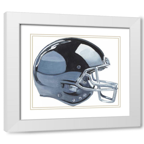 Sporting VIII White Modern Wood Framed Art Print with Double Matting by McCavitt, Naomi