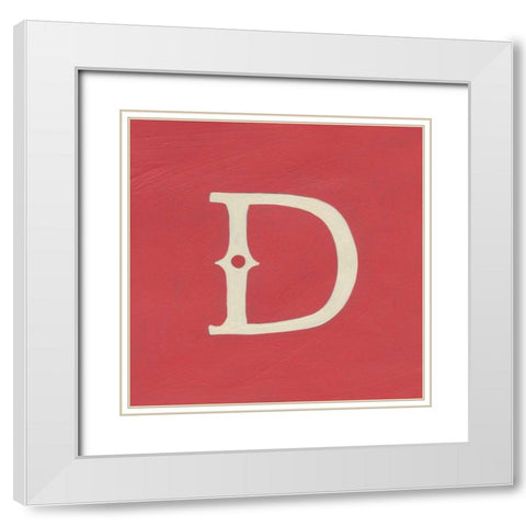 Luciens D 6-Up White Modern Wood Framed Art Print with Double Matting by Zarris, Chariklia