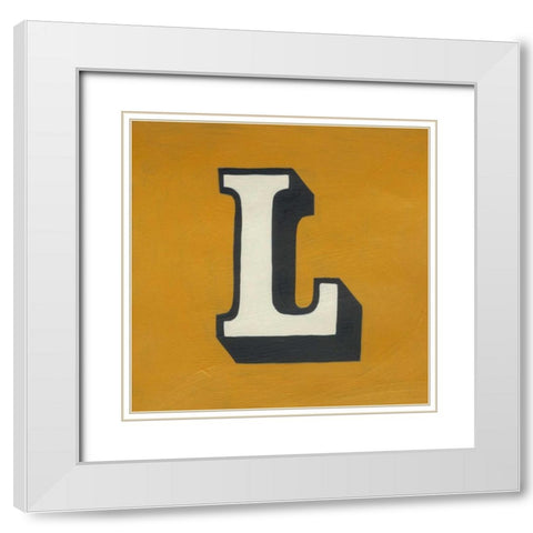 Luciens L 6-Up White Modern Wood Framed Art Print with Double Matting by Zarris, Chariklia