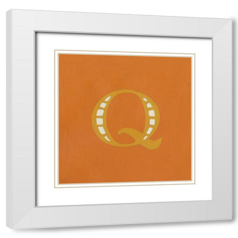 Luciens Q 6-Up White Modern Wood Framed Art Print with Double Matting by Zarris, Chariklia