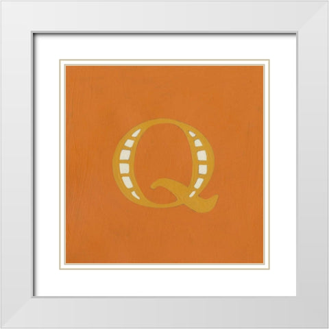 Luciens Q 6-Up White Modern Wood Framed Art Print with Double Matting by Zarris, Chariklia