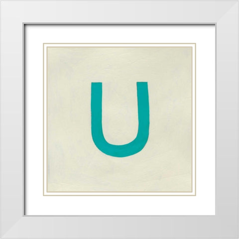 Luciens U 6-Up White Modern Wood Framed Art Print with Double Matting by Zarris, Chariklia