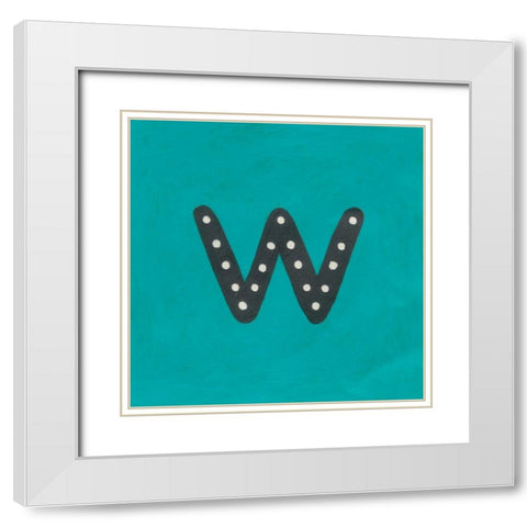 Luciens W 6-Up White Modern Wood Framed Art Print with Double Matting by Zarris, Chariklia