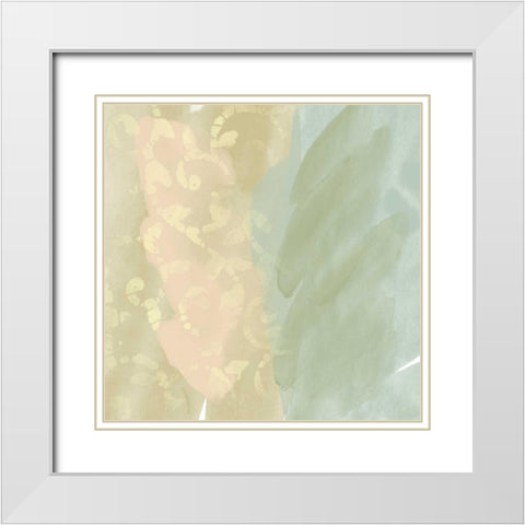 Lazy Day II White Modern Wood Framed Art Print with Double Matting by Saunders, Alonzo