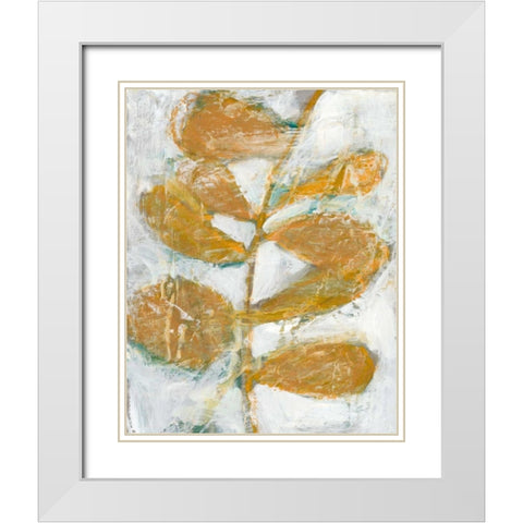 Golden Afternoon I White Modern Wood Framed Art Print with Double Matting by Zarris, Chariklia