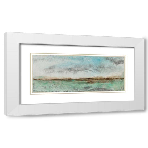 Miles From Nowhere I White Modern Wood Framed Art Print with Double Matting by OToole, Tim