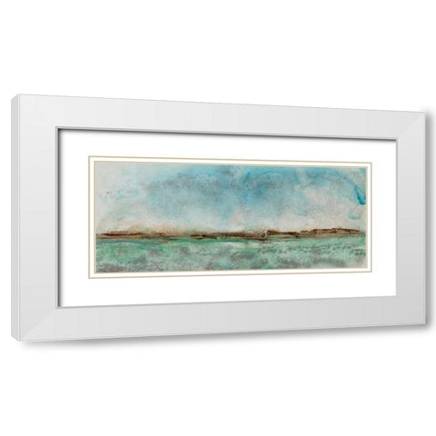 Miles From Nowhere II White Modern Wood Framed Art Print with Double Matting by OToole, Tim